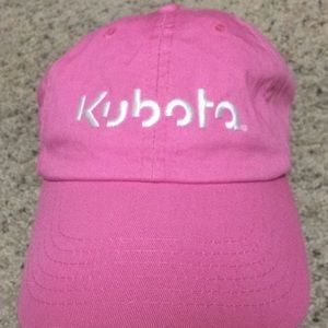 Kubota pink baseball hat